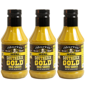 Maurice'S Southern Gold Bbq Sauce, Original 18 Oz (Pack Of 3)