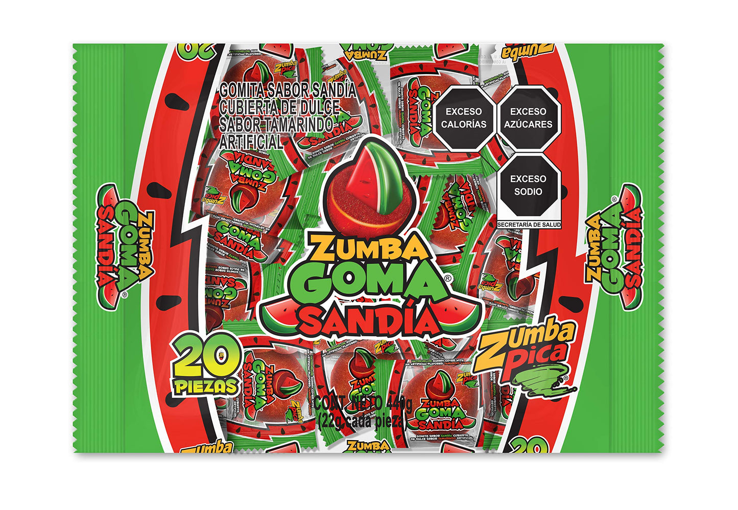 Zumba Goma  Candy  Watermelon