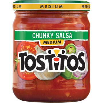 Tostitos, Medium Chunky Salsa, 15.5 Ounce (Pack Of 4)