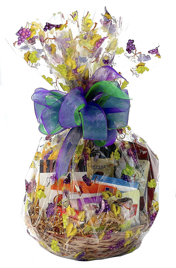 Hand-Crafted 22 Piece Customizable Chocolate Gift Basket Of Gourmet Chocolates, Cookies, And Crunches. Tasty Treats Selected For