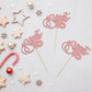 24Pcs Sweet 16 Cupcake Toppers Glitter Sixteen 16Th Birthday Cupcake Picks Cheers To 16 Years Old Cupcake Decorations For 16Th B
