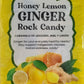Gt Honey Lemon Ginger Rock Candy, 4.41 Ounce Bag, 1 Pack