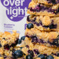 Oats Overnight Blueberry Cobbler Oatmeal - Dairy Free, High Protein, Gluten Free, 8 Pack (2.5oz each)