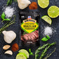 McCormick Grill Mates Marinade, Brazilian Steakhouse, 30 Minute Liquid Marinade, Single Use Pouch, No Waste, Exciting Brazilian-