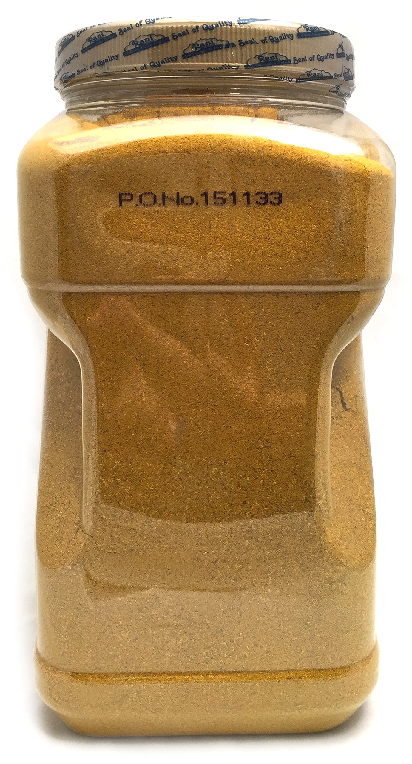 Rani Curry Powder Hot (11-Spice Authentic Indian Blend) 80Oz (5Lbs) 2.27Kg Bulk Pet Jar ~ All Natural | Salt-Free | Vegan | No Colors | Gluten Friendly | Non-Gmo | Indian Origin