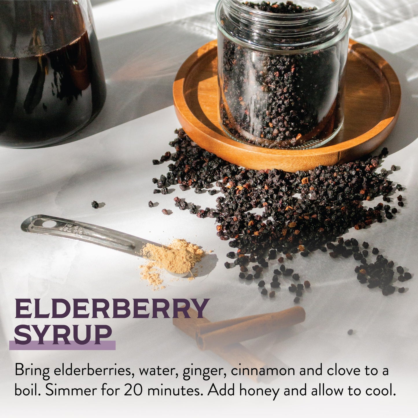 Waterglider International Certified USDA - 100% Organic Dried Elderberries - 1lb Bulk - Non-Irradiated, Non-GMO, Wild Harvest, W