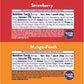 Welchs Fruit Snacks  Fruit n Yogurt Variety Pack  Strawberry  Mango Peach  Gluten Free  Bulk Pack  Single Serve  0.7 oz Bags (Pack of 40)