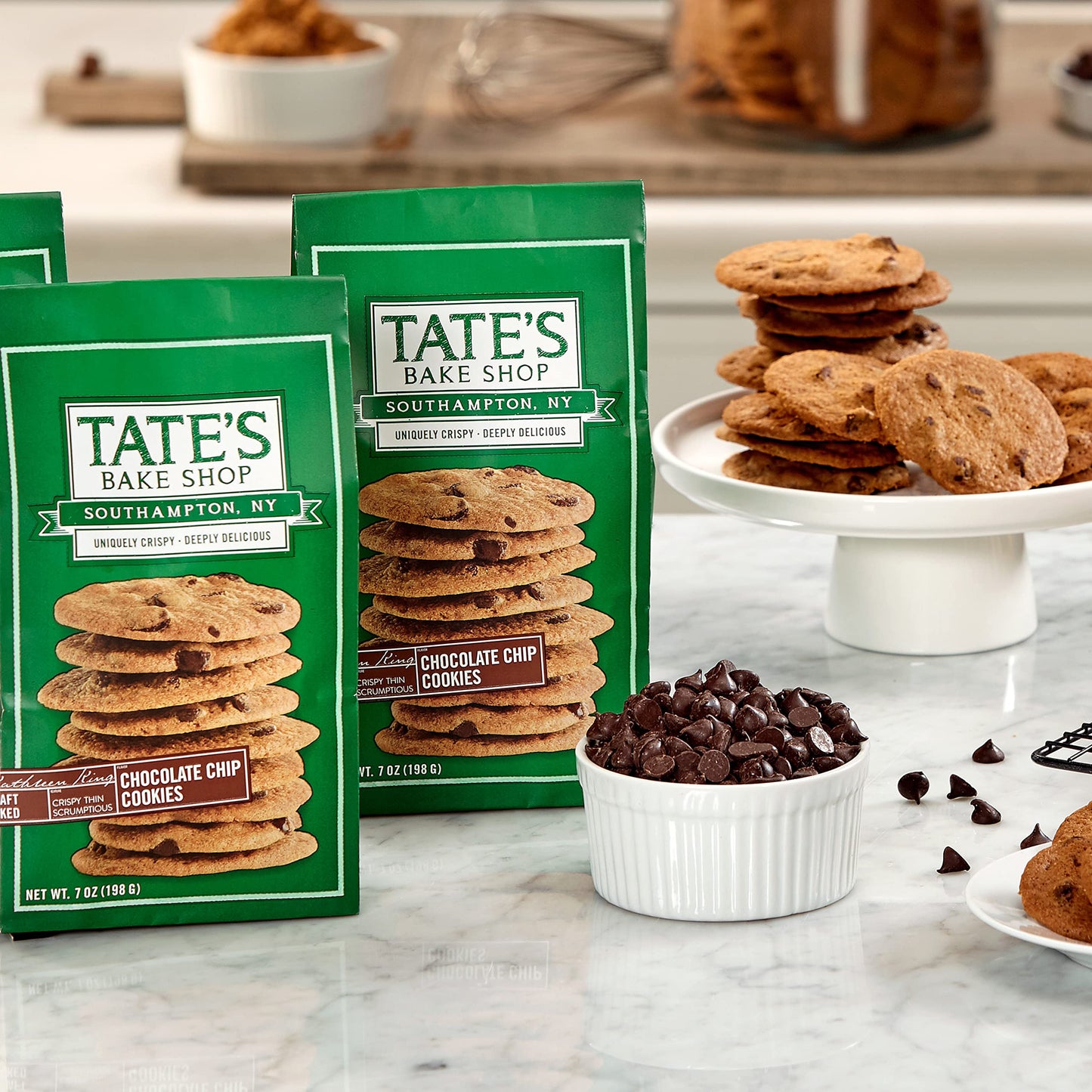 Tate's Bake Shop Cookies, Chocolate Chip, 7 Oz
