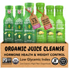 Karviva Organic Juice Cleanse For Liver Detox & Body Support Health - Ancient Remedies With Broccoli Sprouts  Aloe Vera  Kale  Kiwi  Flavor Blendger - Low-Sugar  Prebiotic  Fiber  Antioxidants (6 Bpa-Free  Free From Harmful Additives Bottles  12 Oz Each)