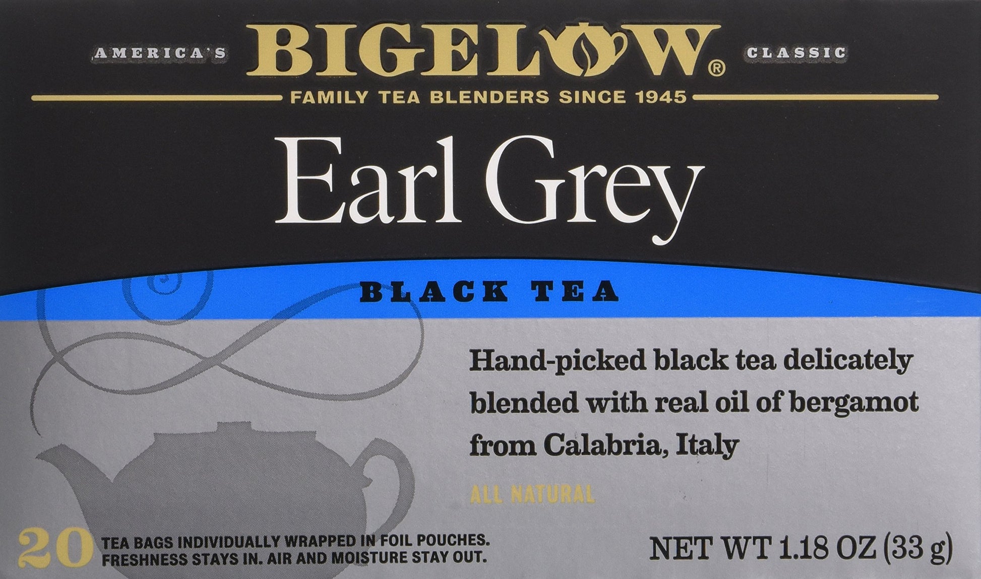 Bigelow Earl Grey Tea (3X20 Bag)3