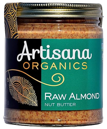 Artisana Raw Organic Almond Butter - 8Oz Jar (Pack Of 6)