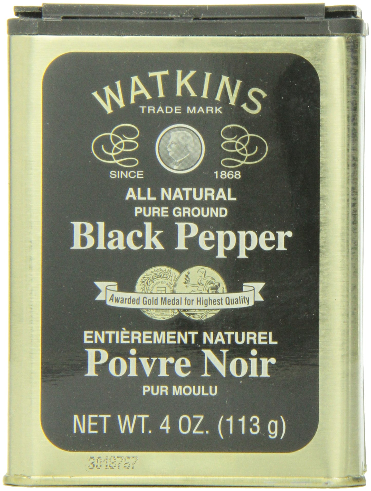 Watkins Ground Black Pepper ( 4oz )