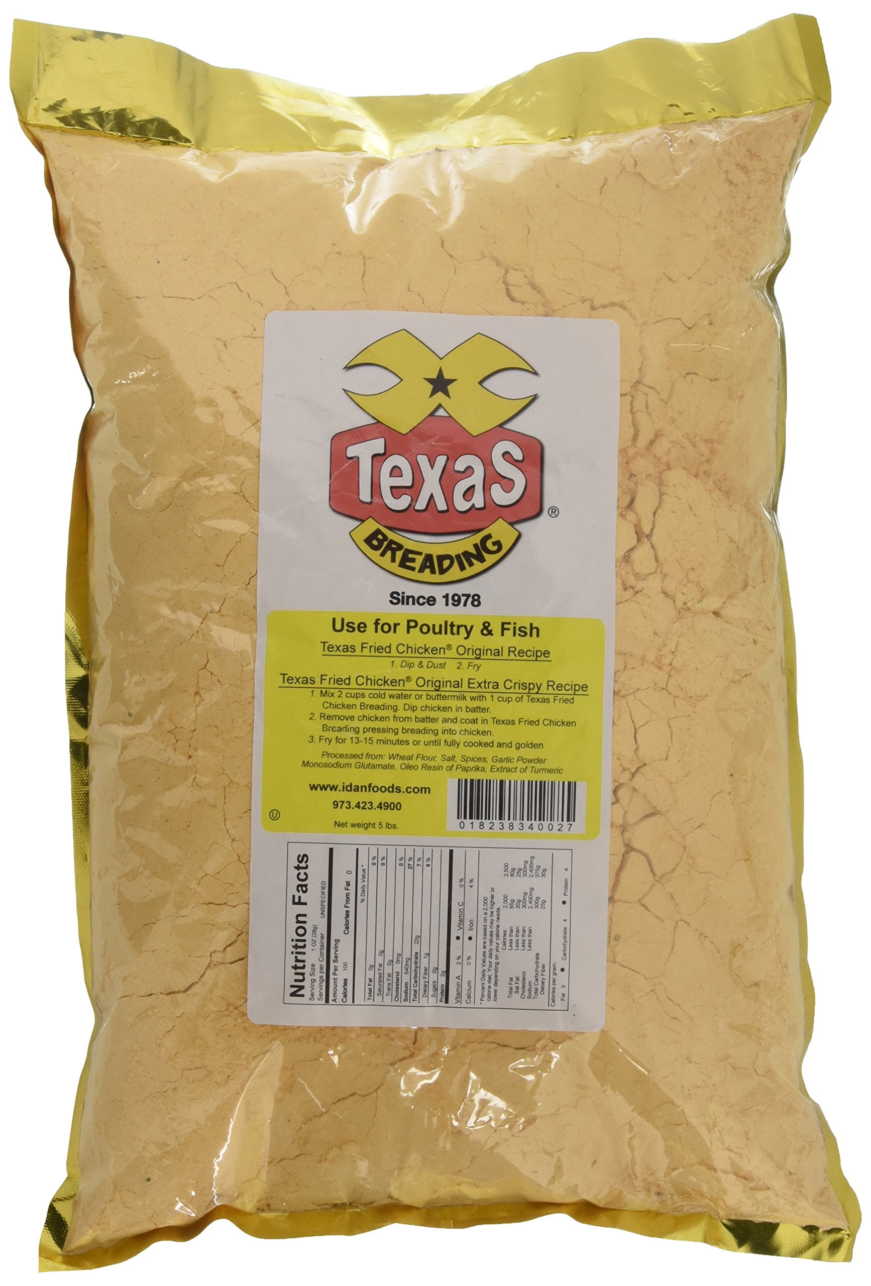 Texas Fried Chicken Breading, 5 Lbs.