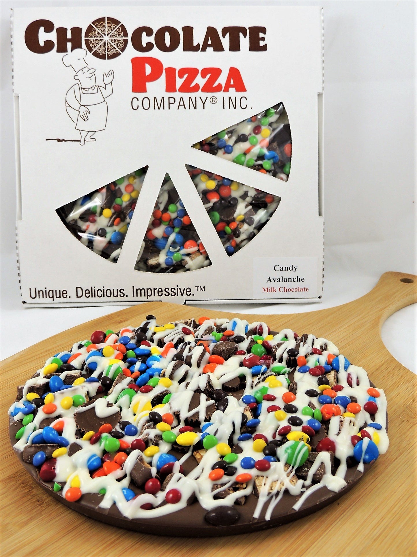 Chocolate Pizza, Candy Avalanche, 29 Ounces, 10 Inch, Made in USA
