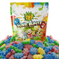 SOURZAP Sour Gummy Candy - Assorted Fruit Flavors - 8-Ounce Pack - Blue Raspberry, Tutti-Frutti, Green Apple, Strawberry