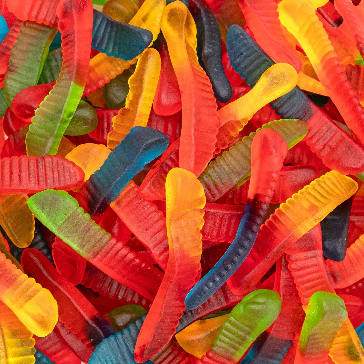 Gummy Worms | 2 Pound Bag | Gummy Candy Made with Real Fruit Juice | Chewy Candy in Assorted Fruit Flavors | Gummies for Buffets  Party Favors and Goody Bags