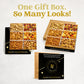 Dried Fruit And Nuts Gift Basket – Anniversary Ideas For Couples Gourmet Mixed Nuts Variety Pack, 6 Section Healthy Snack Tray, Wedding Gifts Box For Men And Women, Husband Wife Mature-Themeds