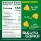 Dole Good Crunch Pineapple Dried Fruit Bites, Gluten Free & Vegan, 1.4oz Bags (Pack of 6) - Healthy Snack for On-the-Go