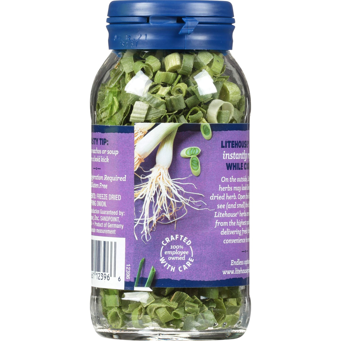 LITEHOUSE Freeze Dried Spring Onion, Organic, Non-GMO, Gluten-Free, 0.23 Ounce (Pack of 3)