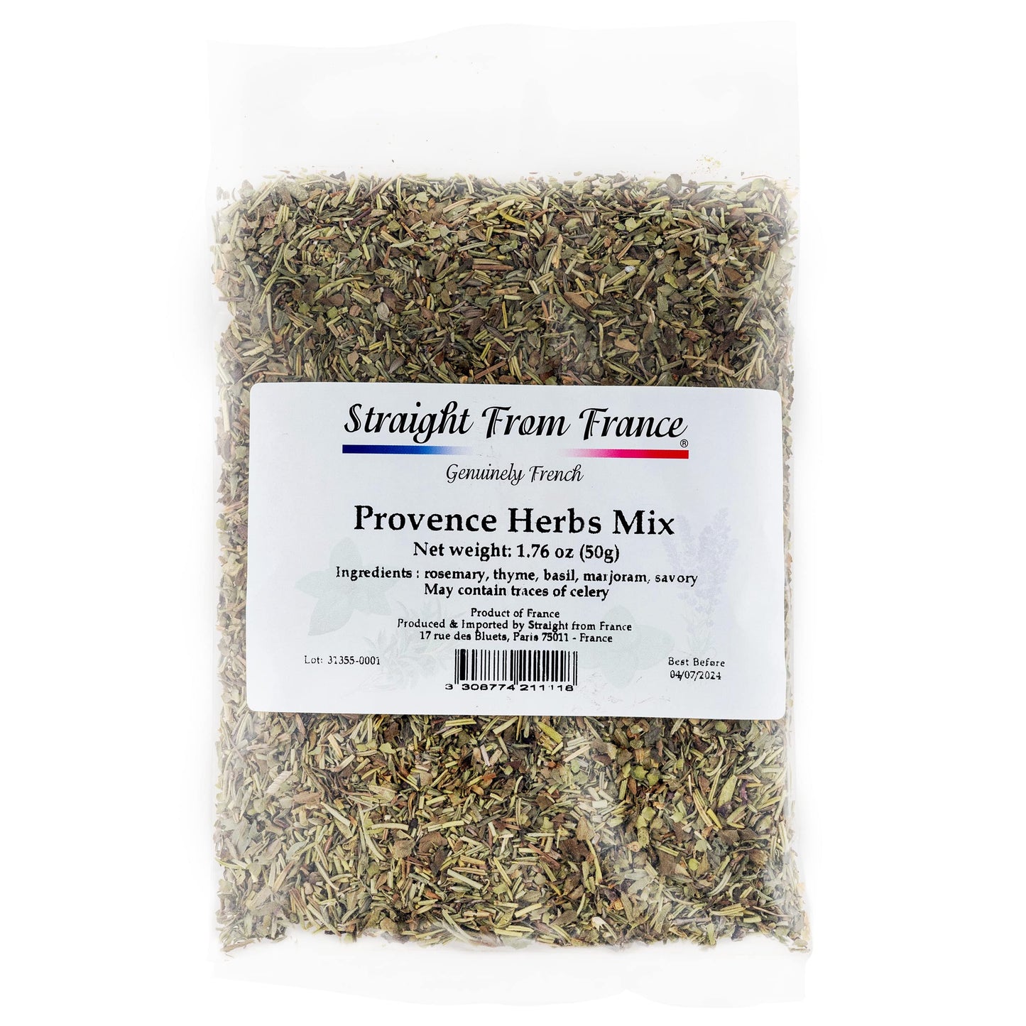 Straight From France Genuinely French, Provence Herbs Mix Seasoning from France 1.76oz