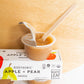 White Leaf Provisions Biodynamic & Organic Unsweetened Applesauce - Apple + Pear Sauce Pack - Organic Baby Food Or Healthy Snack