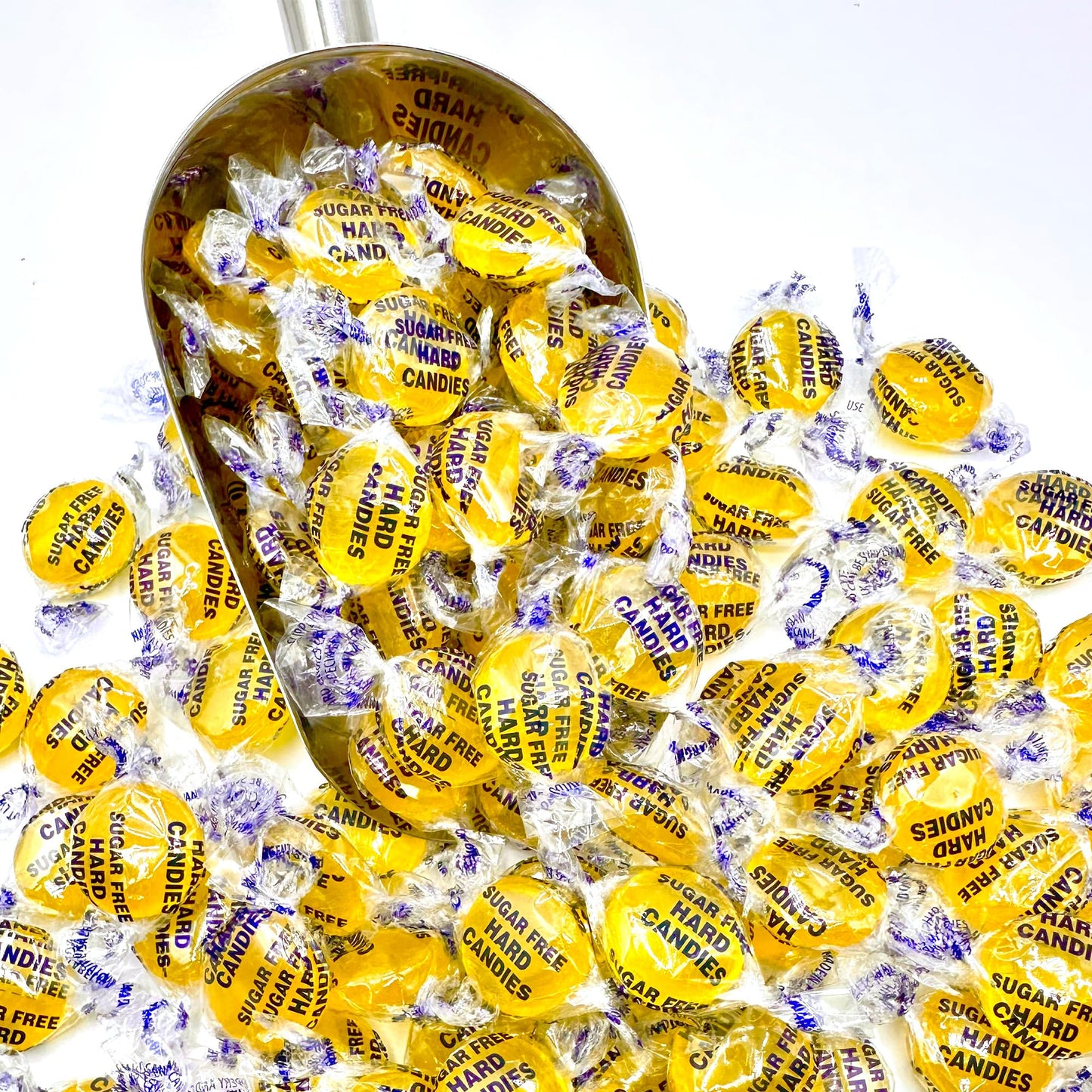 Sugar Free Lemon Drops - Arcor 1Lb Bulk Bag Of Sugar Free Hard Candy - Delicious Sugar Free Lemon Drops Hard Candy Individually