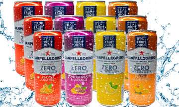 Niro Assortment | San Pellegrino Italian Sparkling Drinks | Zero Sugar | 12 Pack Variety Of 4 Assorted Flavors | Niro Neoprene S