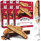 Nonni'S Cioccolati Almond Biscotti Italian Cookies - 6 Boxes Biscotti Individually Wrapped Cookies - Italian Biscotti Cookies W/