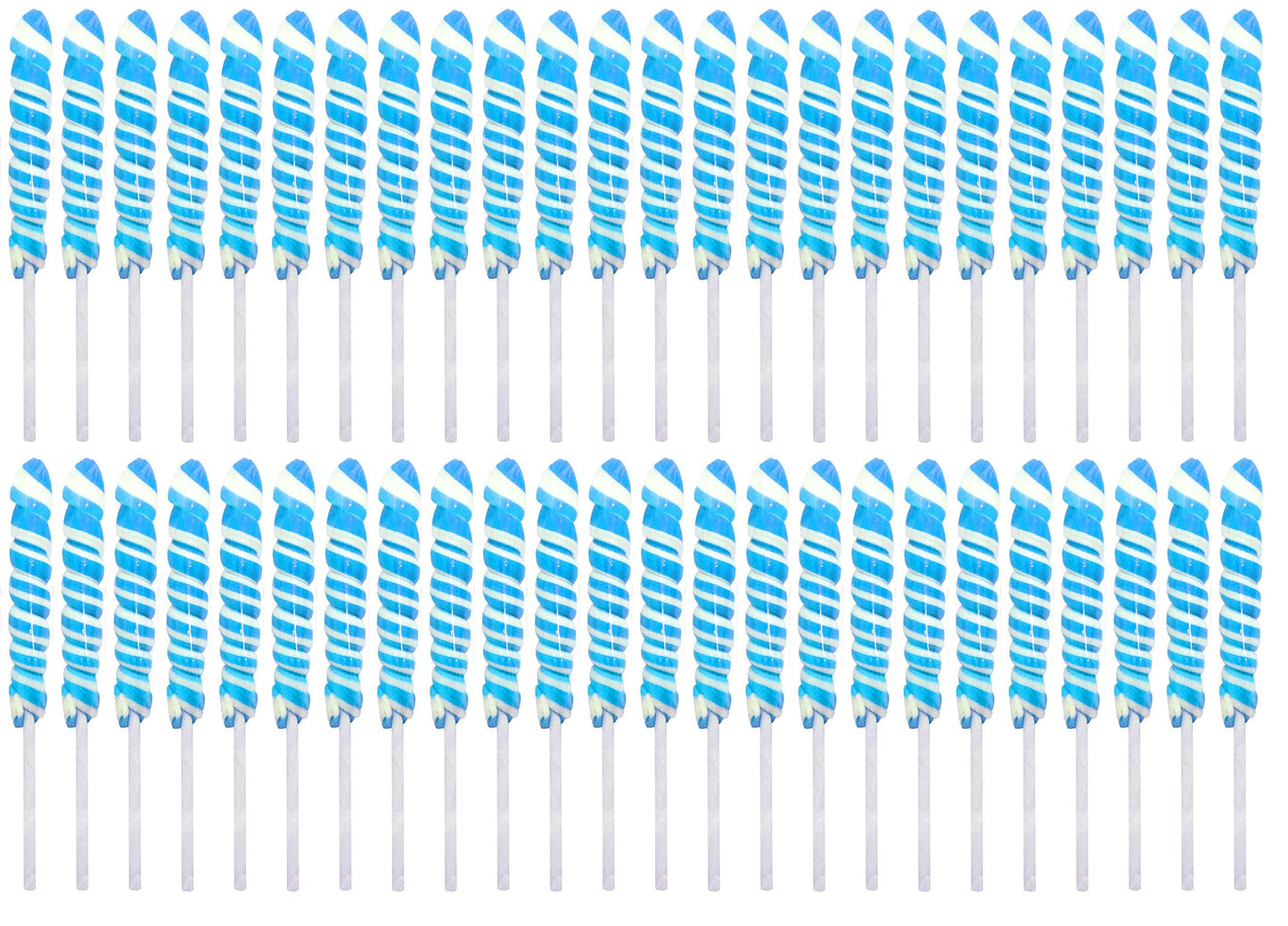 Unicorn Pops 48 Count - Individually Wrapped Unicorn Lollipops - Great For Party Favors, Candy Buffets, Kosher Candy (Blueberry