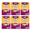 Yogi Spiced Blackberry Focus Tea, Vegan Friendly, Kosher, USDA Certified Organic, Non-GMO, 16 Tea Bags (Pack of 6)