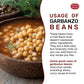 Garbanzo Beans - Chickpeas Dried 4 Lb Bag - All Natural, Sproutable, Perfect For Hummus - By Spicy World