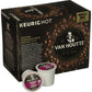 Van Houtte Raspberry Chocolate Truffle Single-Serve K-Cup Pods Light Roast Coffee 48 Count (2 Boxes of 24 Pods)
