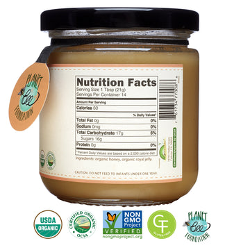 Greenbow Organic Honey With Royal Jelly 11Oz