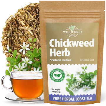 4 oz. Chickweed Herb Chickweed Tea (Stellaria Media) - 113g (4 oz) Herbal Tea Hierba De La Gallina Capiqui