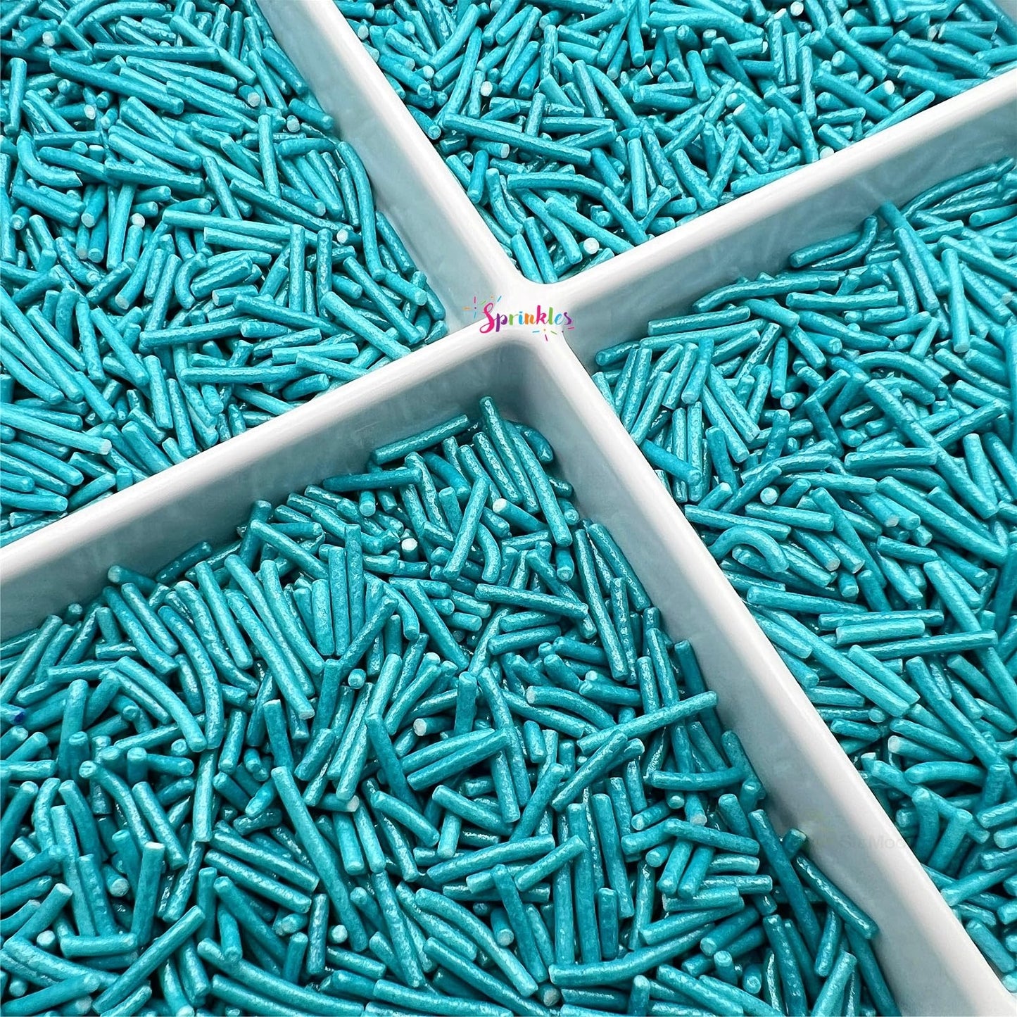 Se Si&Moos Blue Jimmies Sprinkles Blue Sprinkles For Cake Decorating Edible Crunchy Jimmies For Topping Ice Cream, Cookies, Cake