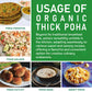 Jiva Organics Organic Poha Thick 2 Pound Bulk Bag - Flattened Rice