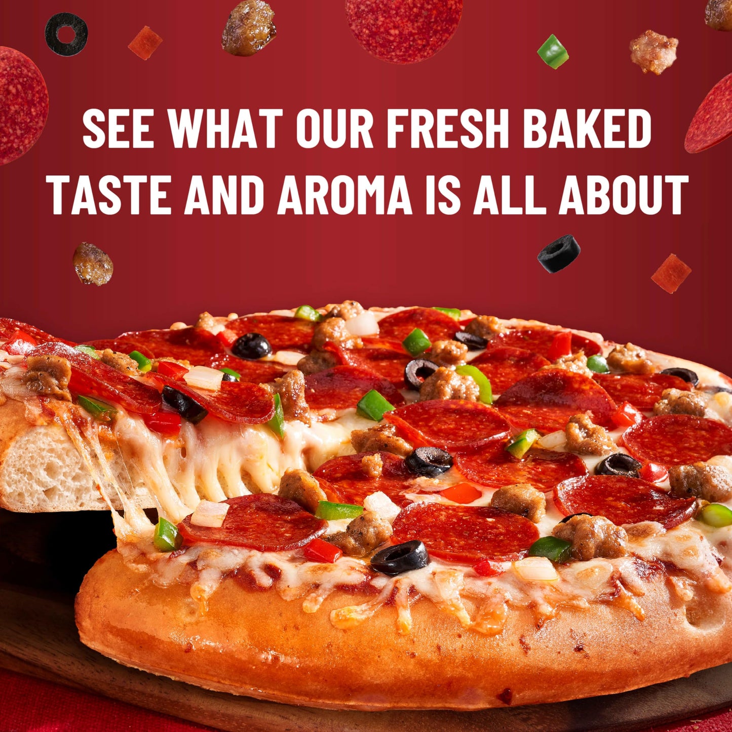 Digiorno Frozen Pizza, Rising Crust Supreme Pizza 29.3 oz