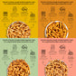 STELLAR SNACKS Pretzel Braids Variety Pack, 4 Flavors, 12 Oz, Vegan, Kosher, Non-GMO, Healthy Snack