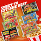 ASS KICKIN Microwave Popcorn Variety Gift Pack - Spicy Gourmet Snacks, 3.5 Ounce (Pack of 6)