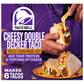 Taco Bell Cheesy Double Decker Taco Dinner Kit with 6 Soft Tortillas, 6 Crunchy Taco Shells, Velveeta Cheese Sauce & Seasoning, 