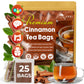 TOG999 Premium Cinnamon Herbal Tea - 100% Natural, 25 Tea Bags