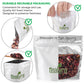 Tealyra Cherry Goddess Fruity Herbal Loose Leaf Tea - Caffeine-Free - 8 Ounce