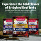 Bridgford Sweet Baby Rays Beef Jerky Sweet Teriyaki 10 Oz Pack Of 6 - High Protein Beef Jerky For Low Carb And High Protein Diet