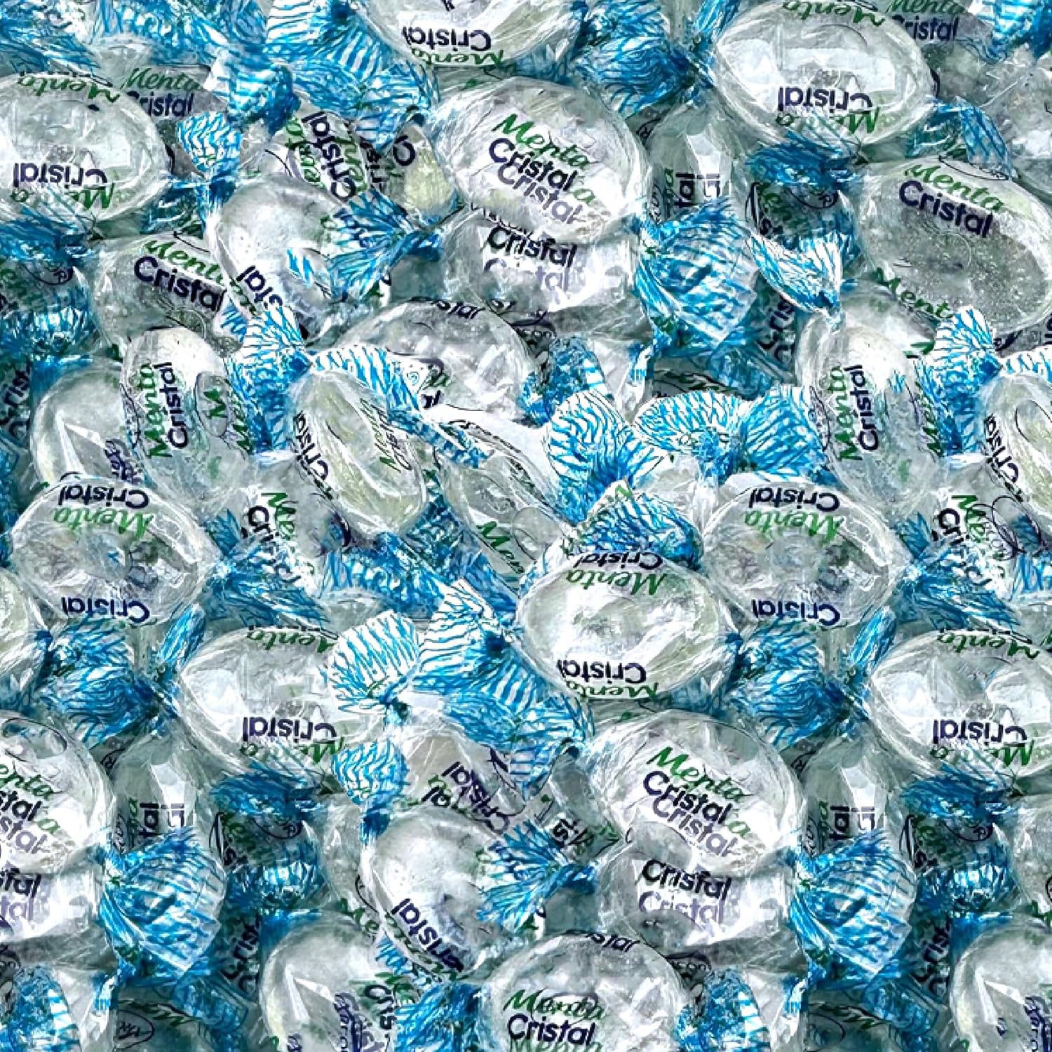 Crystal Mint, Refreshing Mints Hard Candy, Naturally Flavored, 2-Pound Bag (About 200 Pieces)