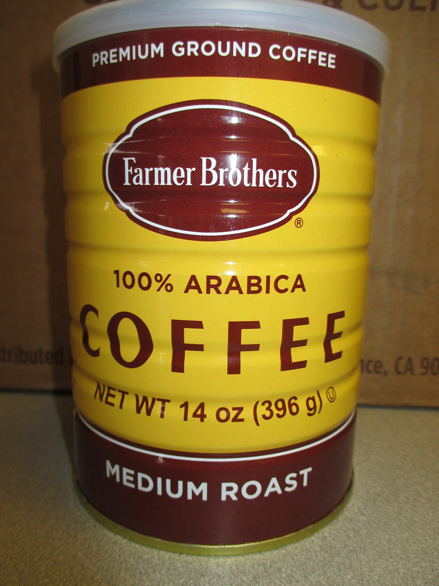 Farmer Brothers 100% Arabica Medium Roast Ground Coffee - Rainforest Alliance Certified (9-Pack)