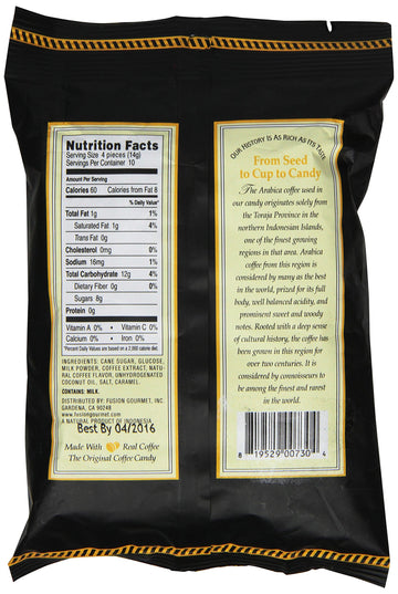 Bali'S Best Coffee Candy Individually Wrapped, 0.35Pounds (42 Pcs)