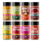 Fire & Smoke Society Essential Grill Variety Pack - BBQ Rubs & Seasonings, 6 oz (Pack of 8)