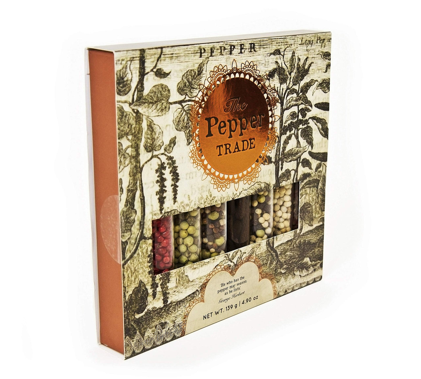 Eat.art Gourmet Peppercorn Blend Collection, 8 Pack Sampler Spice Gift Set for Grinders