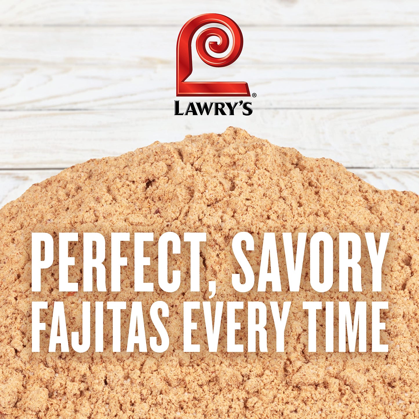 Lawrys Fajitas Seasoning Mix, 8.9 oz - Flavor for Steak, Chicken, Rice, Jambalaya, Fajitas - Pack of 1 - Red and White
