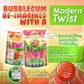 Bubblegum Kids Sugar Free Gum | 55 Count Pack | Vegan, Peanut Free, Low Calorie, Pink